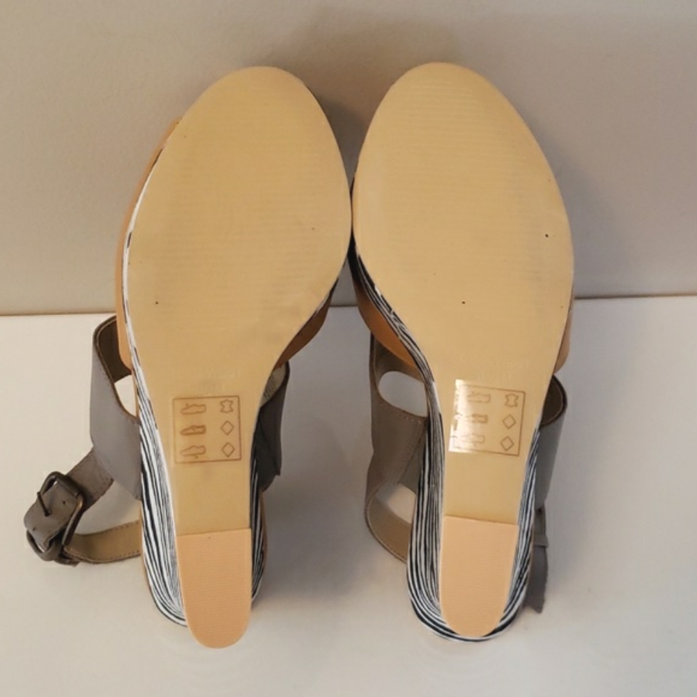 Nine West Platform Wedge Sandals Unstopable 8.5 NWOT - Picture 9 of 13